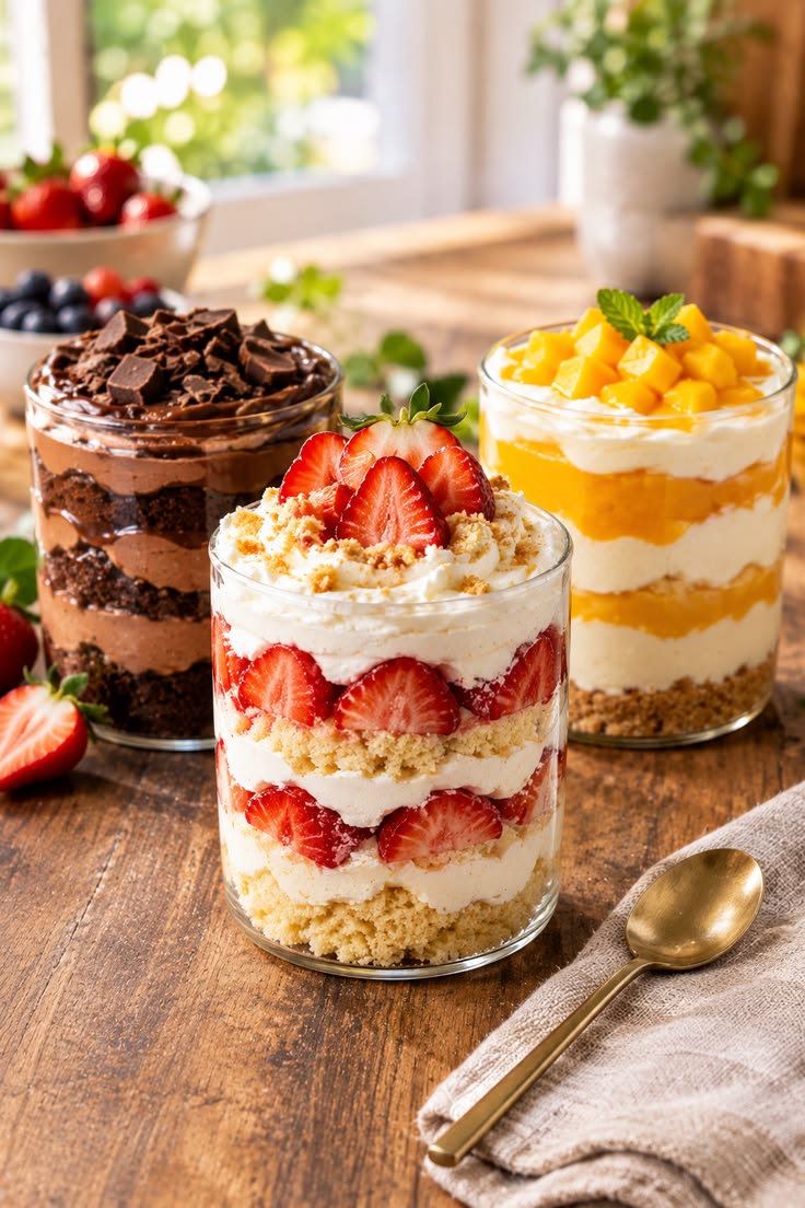 Yummy Sweety Dessert Jars